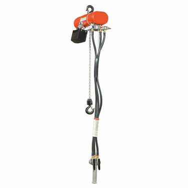 AIR CHAIN HOIST 1000 LB CAP 10 FT LIFT - Model ACH-100